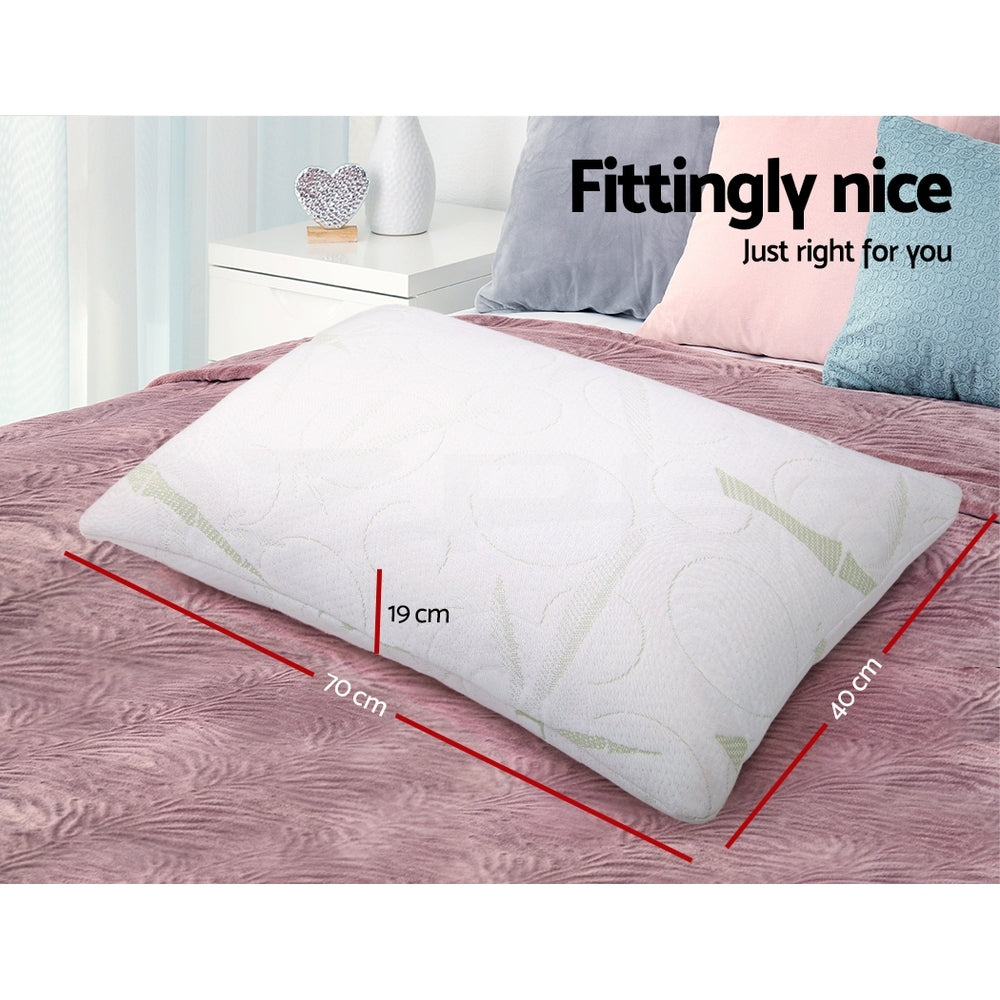 Giselle Bedding Bamboo Memory Foam Pillows