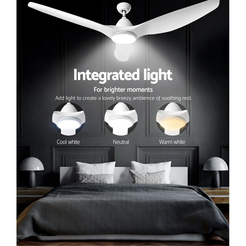 Devanti 64'' DC Motor Ceiling Fan with Light