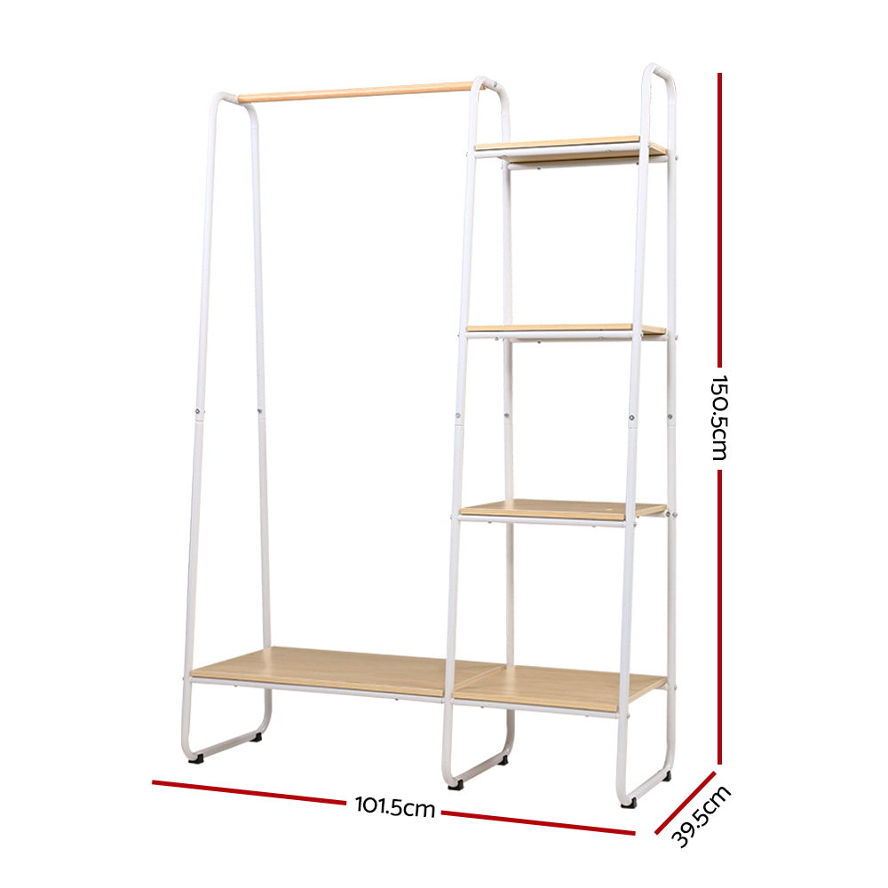 Stylish Portable Wardrobe Clothes Rack Airer