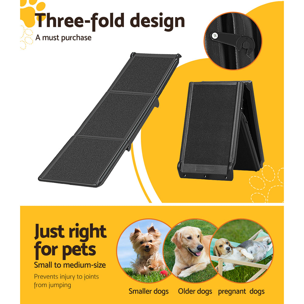 i.Pet Foldable Dog Ramp for Easy Access