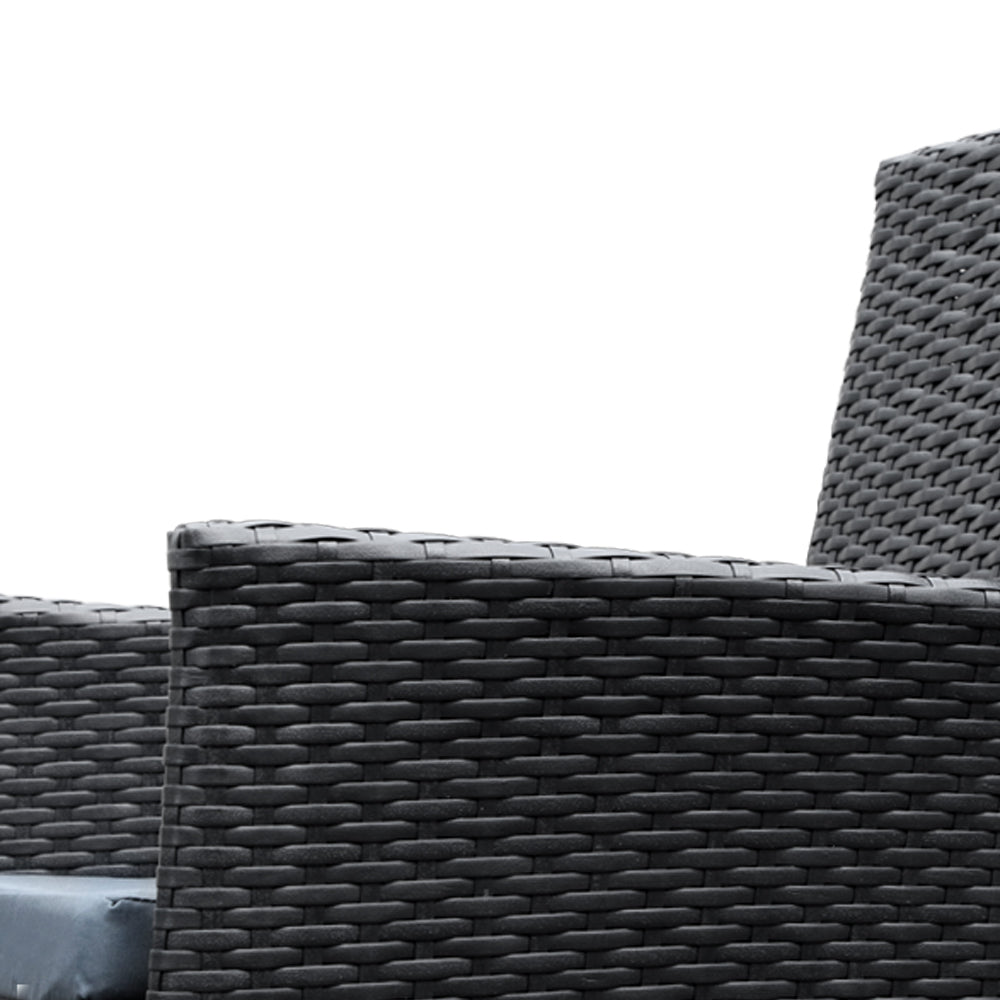 Gardeon 9-Piece Elegant Wicker Dining Set