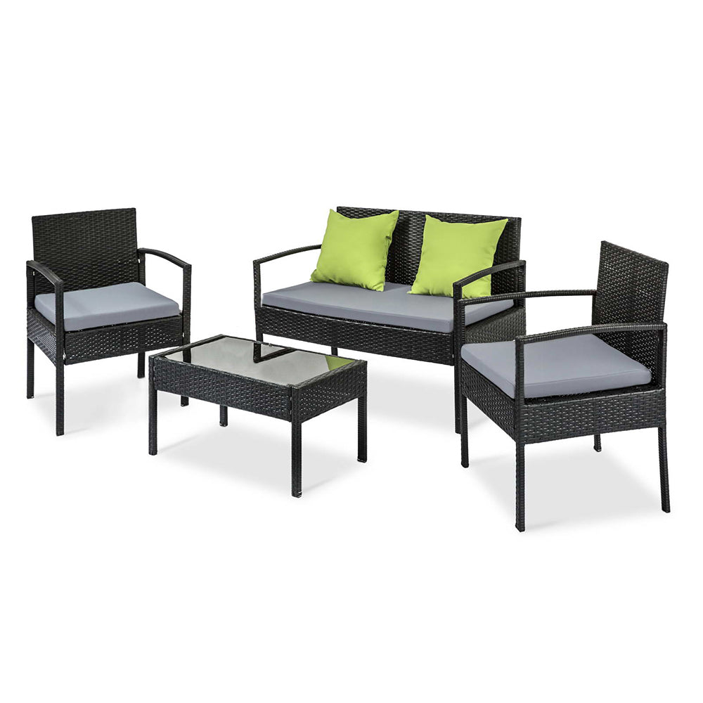 Gardeon Elegant Outdoor Wicker Sofa Set
