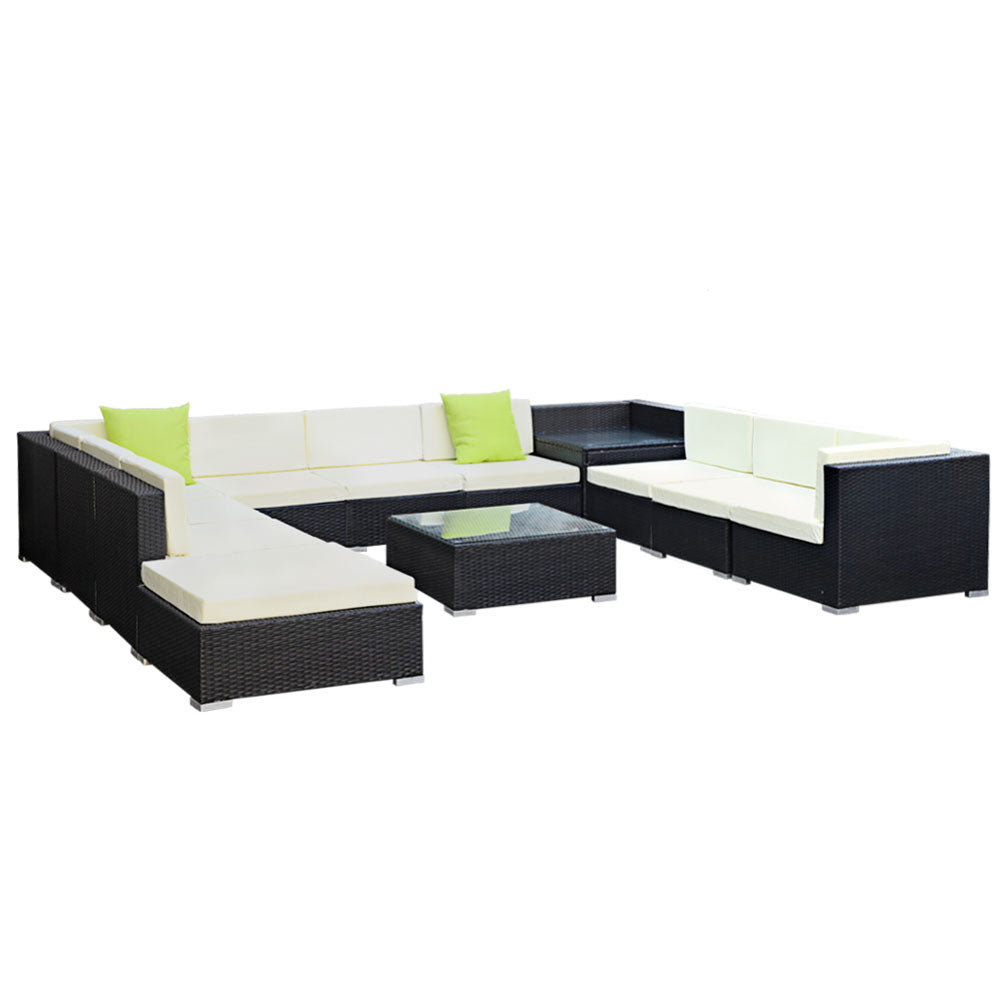 Gardeon Premium 12PC Outdoor Sofa Set