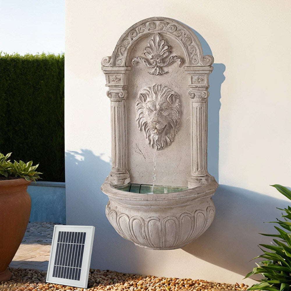 Elegant Solar Wall-Mounted Fountain 77CM