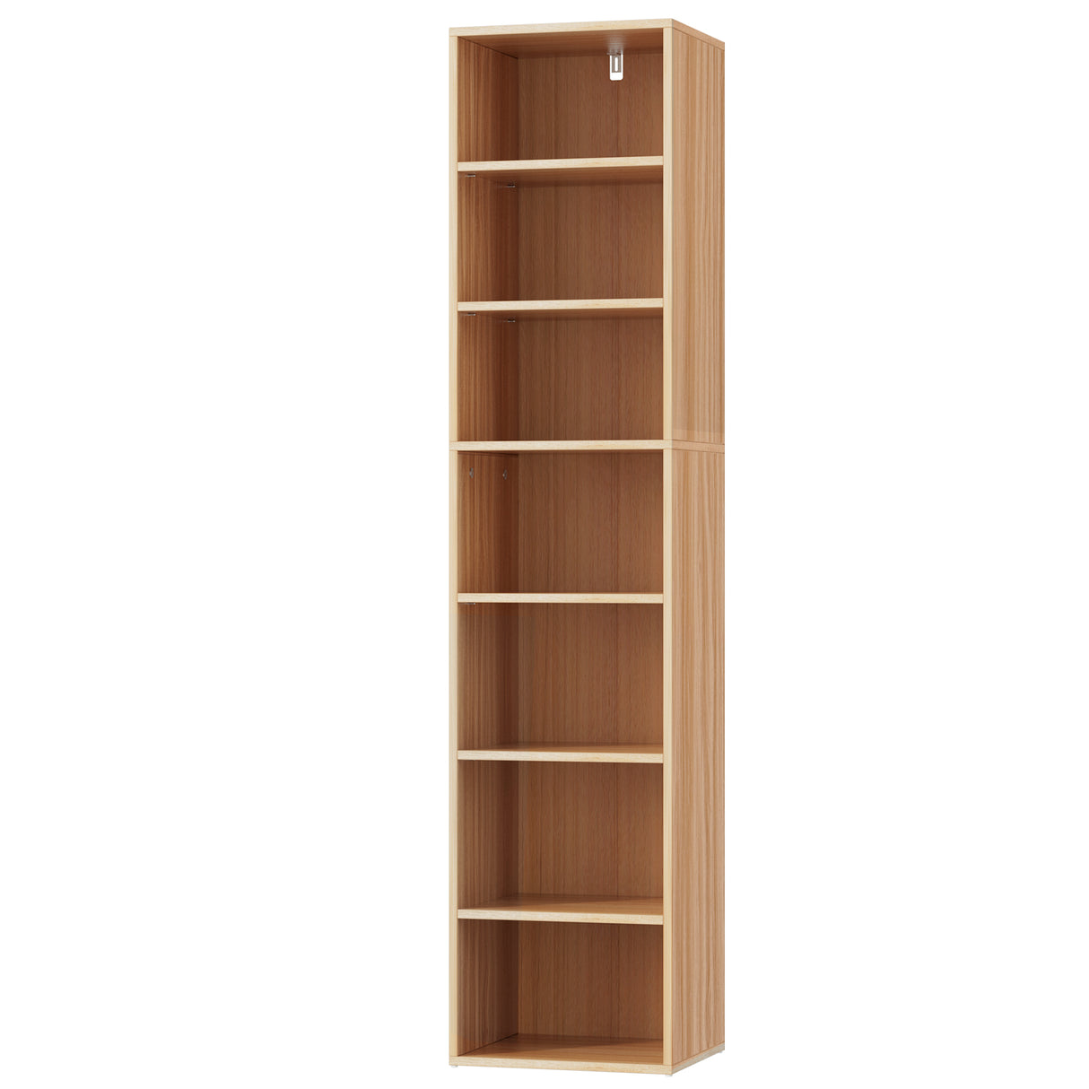 Artiss MILO Pine 7-Tier Bookshelf