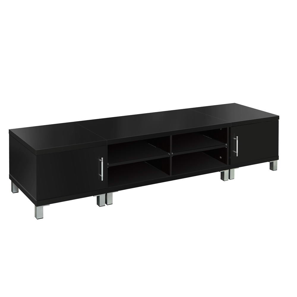 Artiss 190cm Black Entertainment Unit