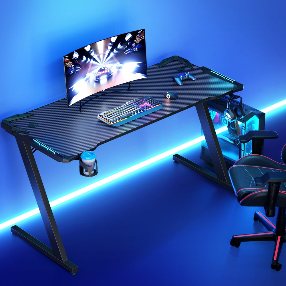 Artiss 140CM Gaming Desk with RGB Lighting