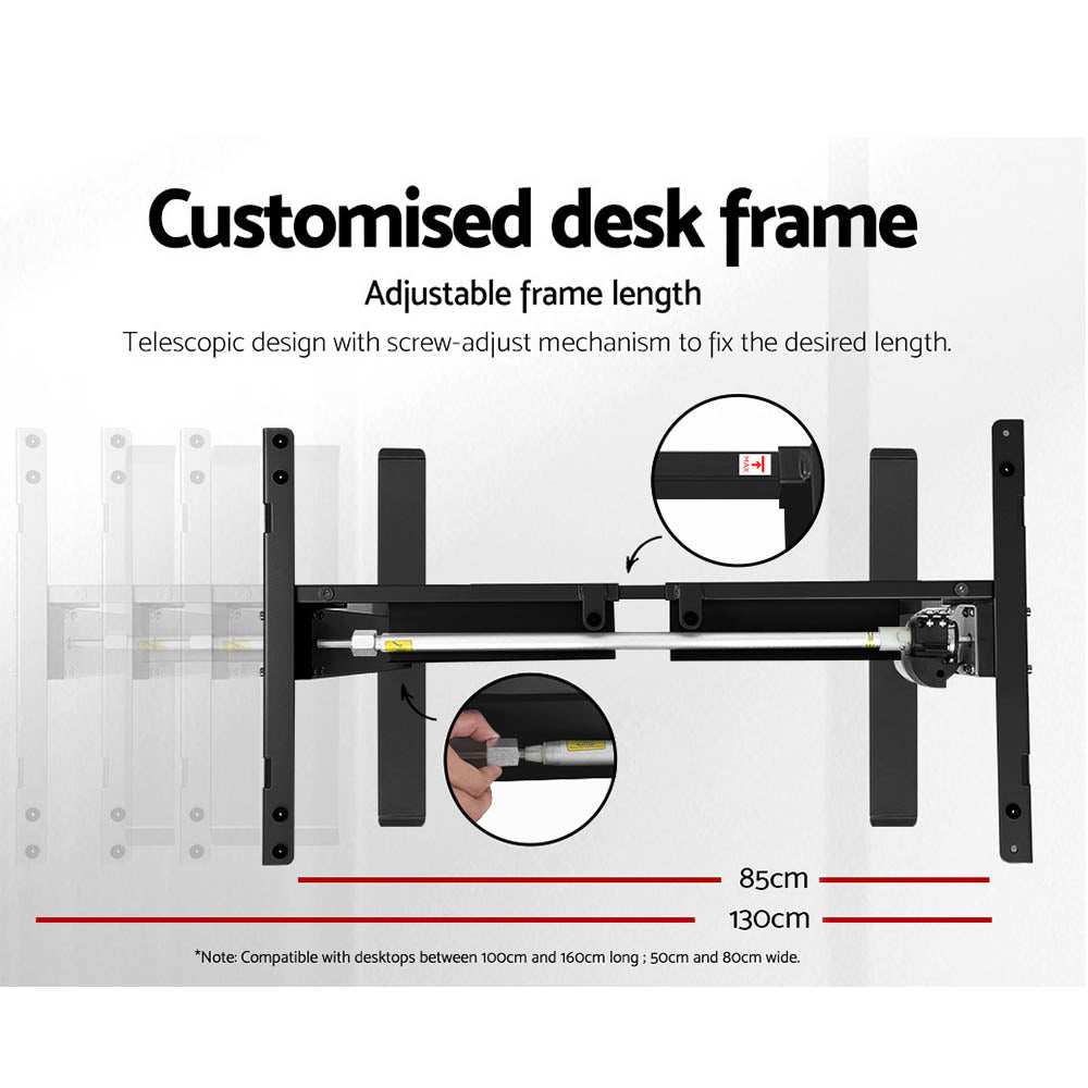 Artiss Motorised Height Adjustable Standing Desk