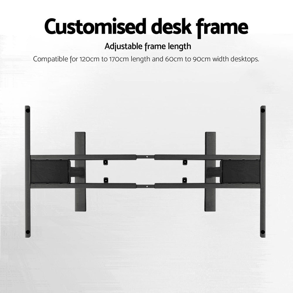 Artiss Dual Motor Adjustable Standing Desk Frame