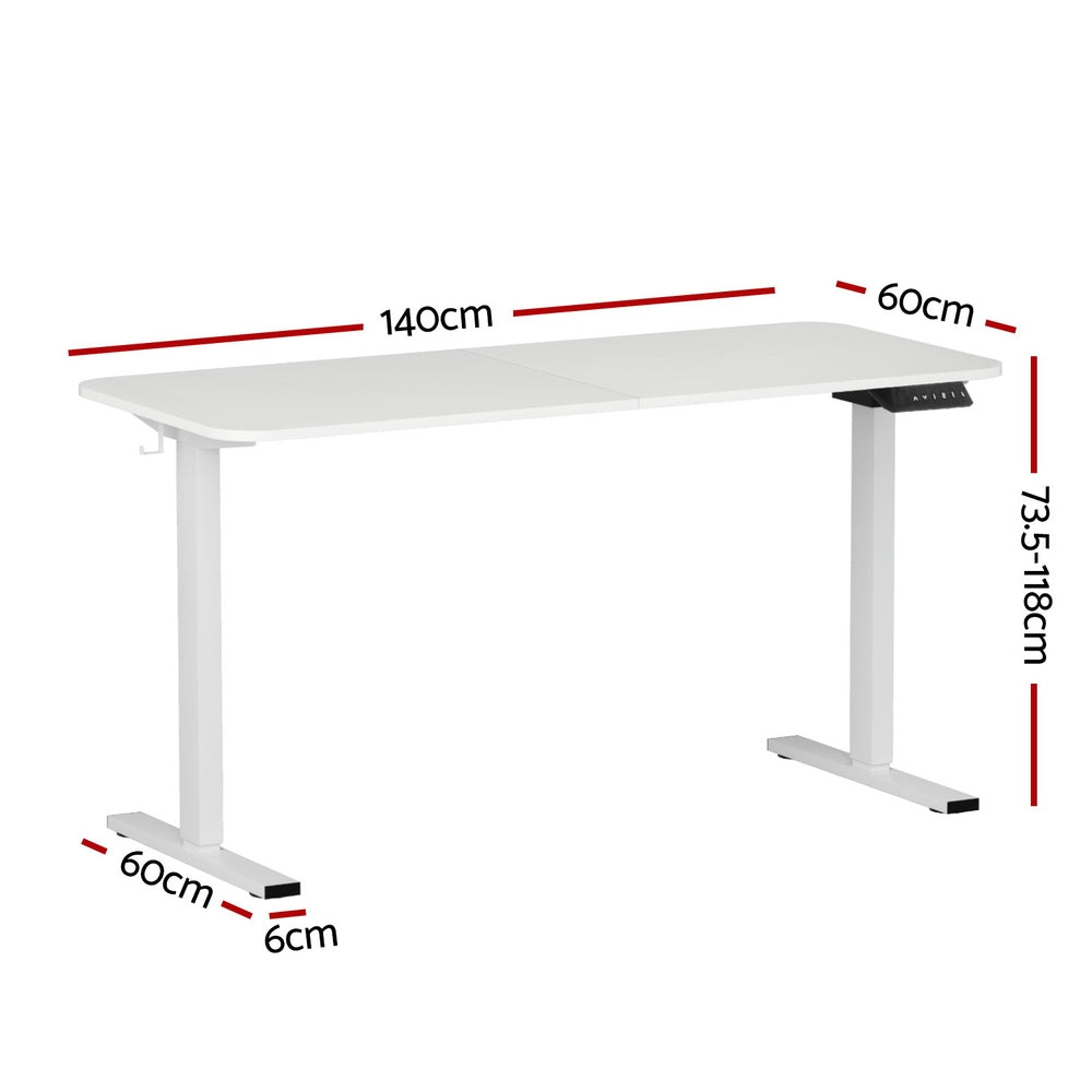 Artiss 140cm Electric Adjustable Standing Desk