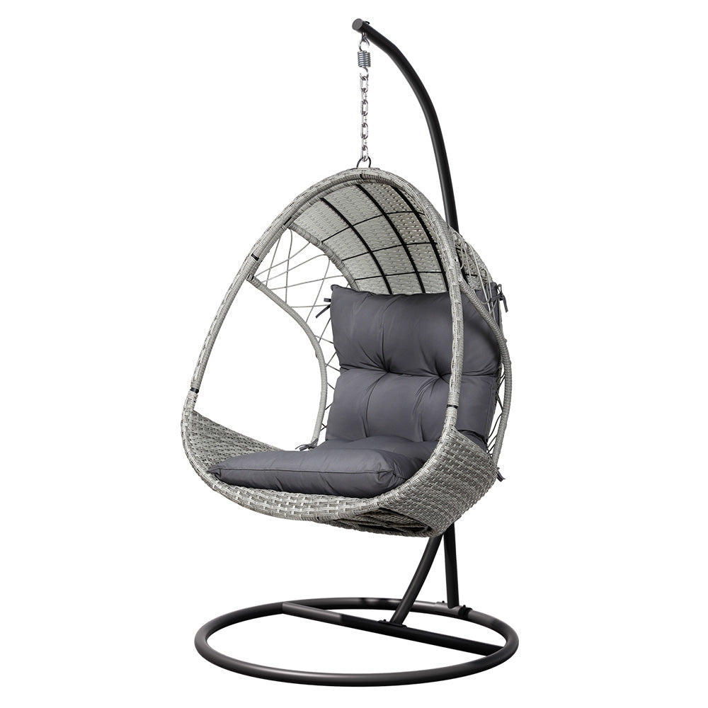 Gardeon Wicker Egg Swing Chair