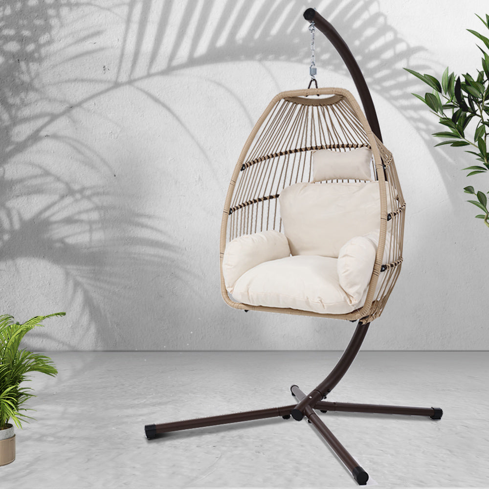 Gardeon Handcrafted Outdoor Egg Swing Chair