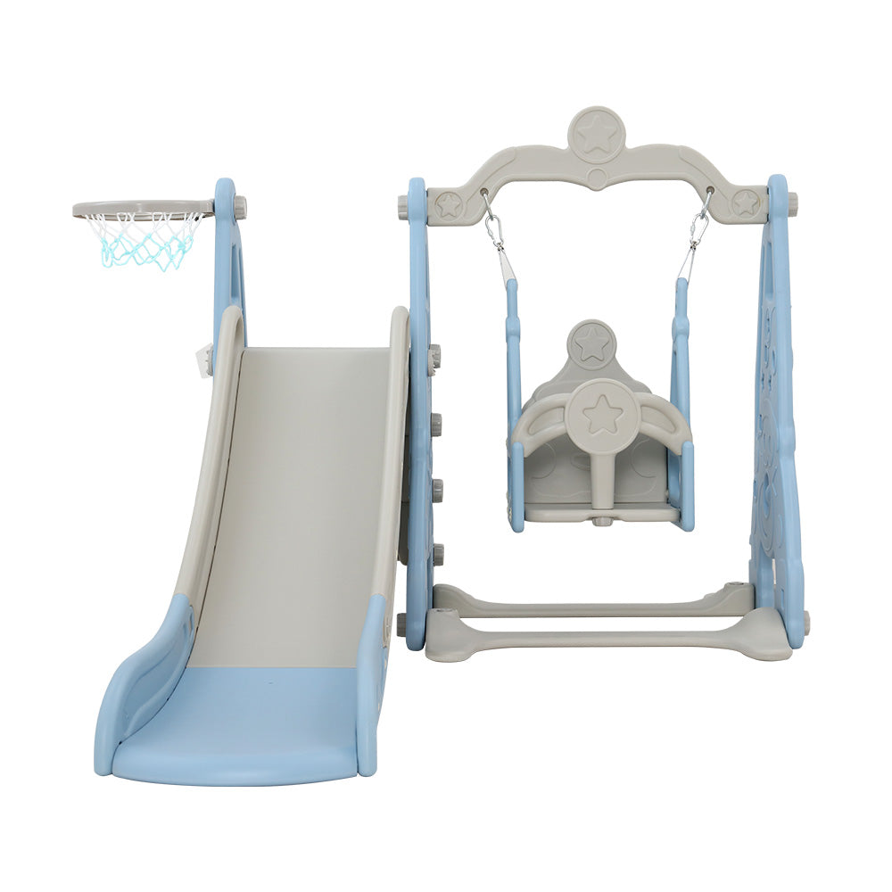 Keezi Kids 3-in-1 Slide Swing Set