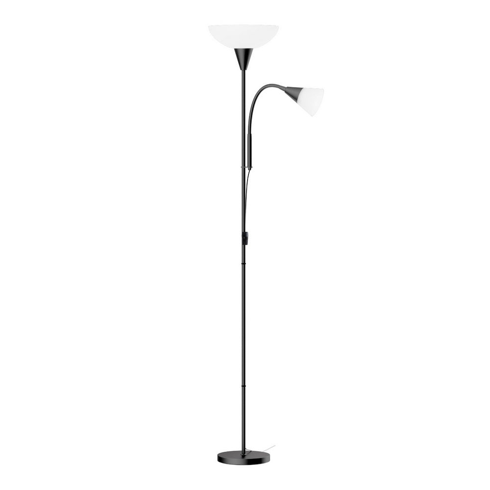 Modern Black Mother and Child Floor Lamp