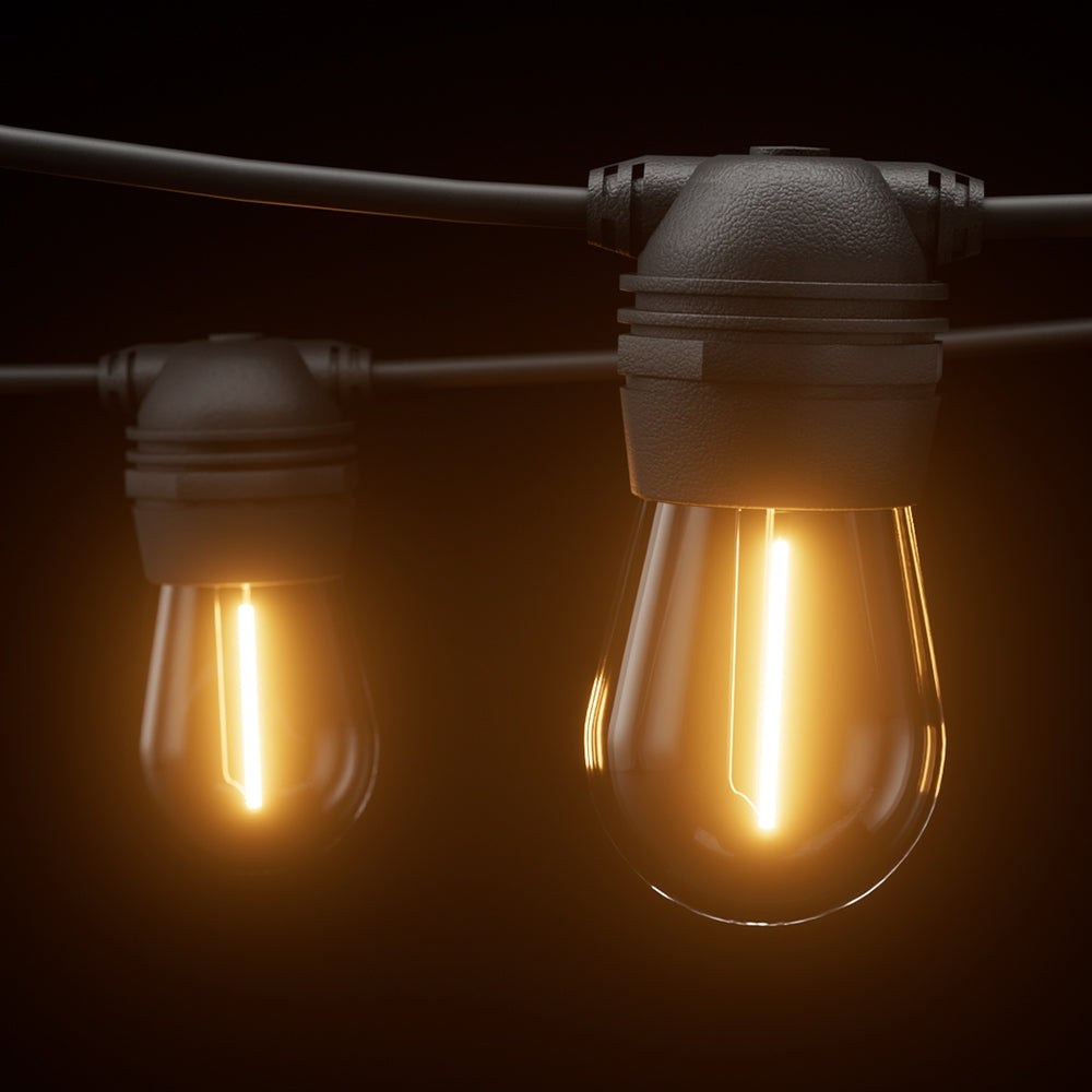 Allure Home Collections 17m Solar Festoon Lights