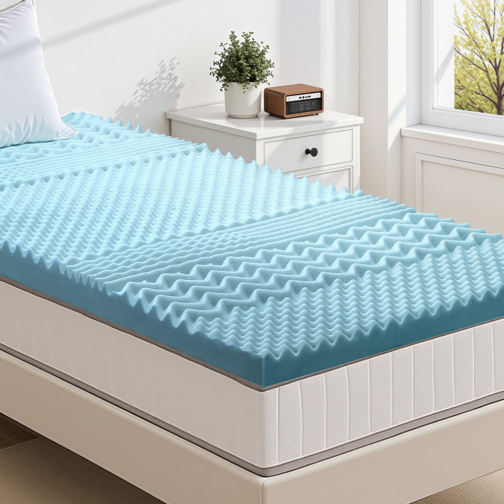 Giselle Bedding 7-Zone Memory Foam Topper