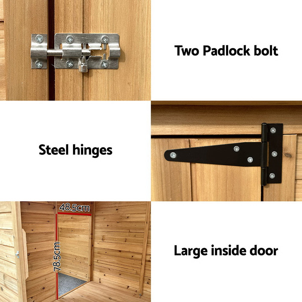 Extra Large Wooden Outdoor Dog Kennel