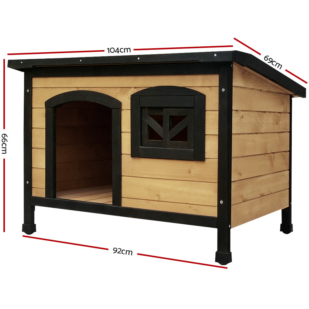 Extra Large Wooden Weatherproof Dog Kennel