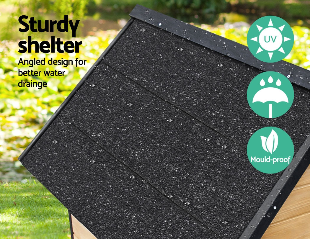 Extra Large Wooden Outdoor Dog Kennel