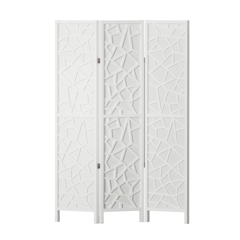Artiss Clover White 3 Panel Room Divider
