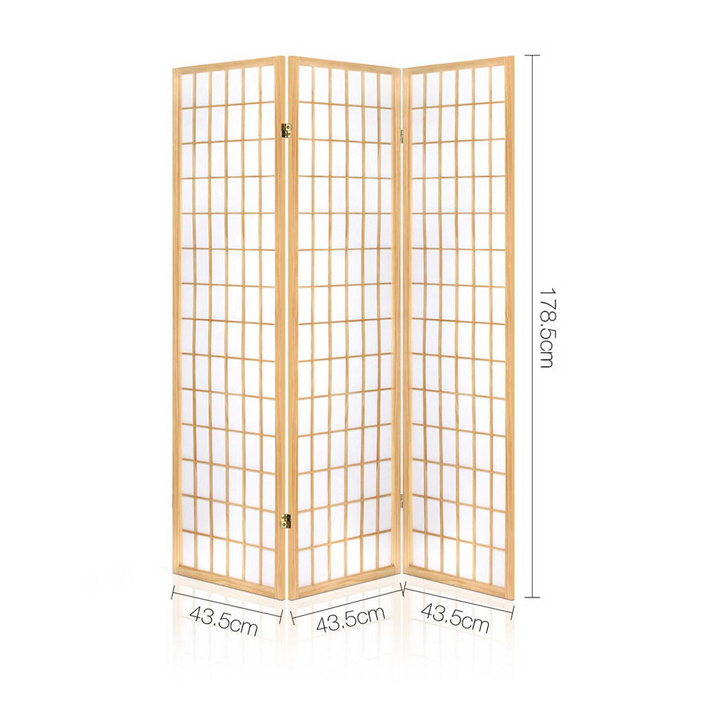 Artiss Folding 3-Panel Room Divider Screen