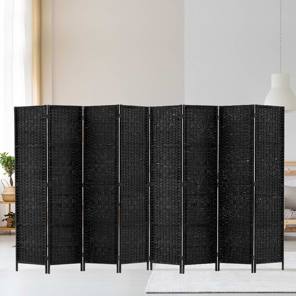 Artiss Woven 8-Panel Room Divider Screen