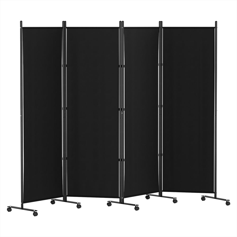 Artiss 4-Panel Room Divider Screen - Black
