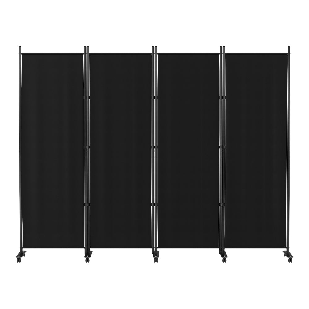 Artiss 4-Panel Room Divider Screen - Black