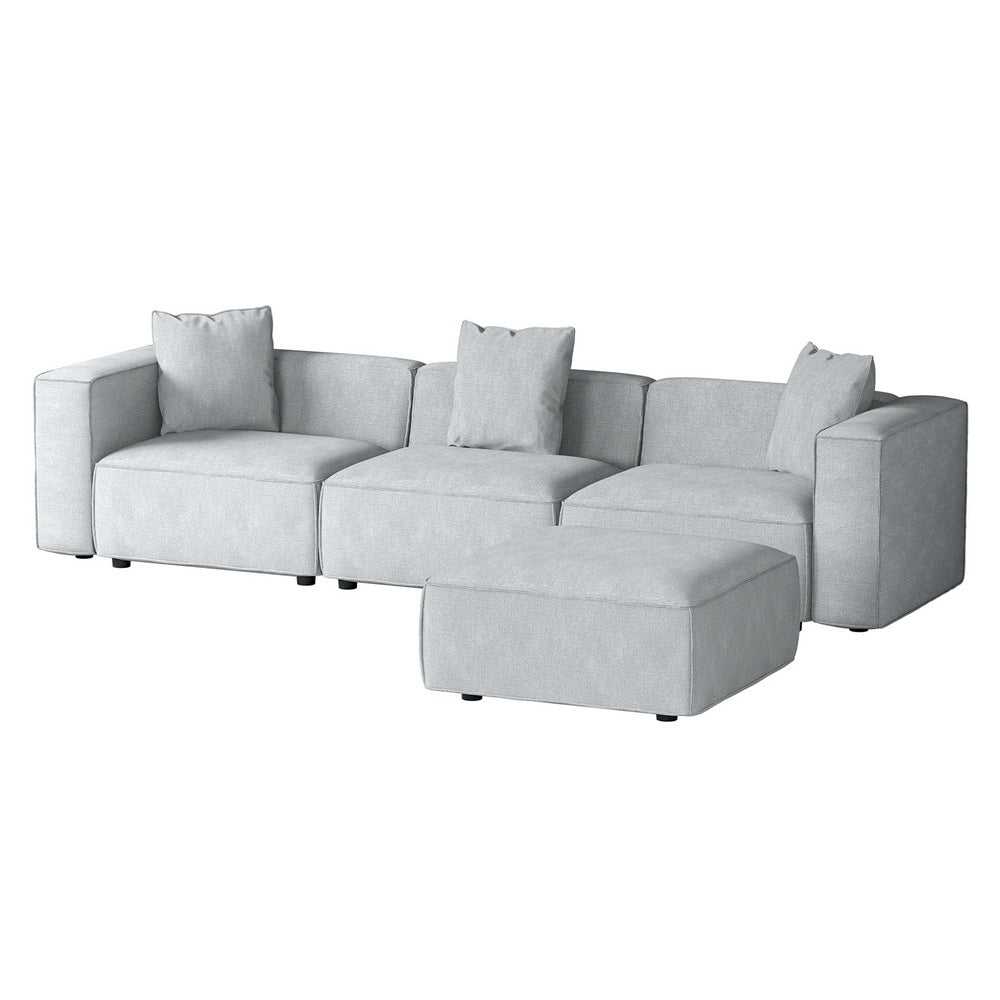 Artiss Modern Modular 4-Seater Sofa Set
