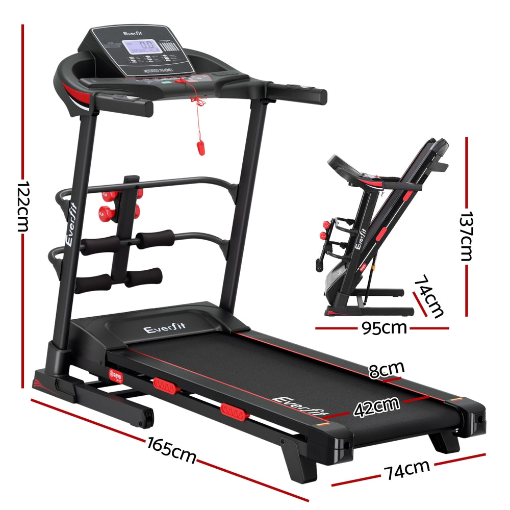 Everfit Electric Treadmill with Sit Up Bar