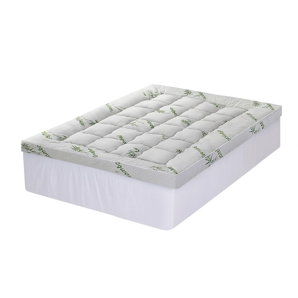 Giselle Luxurious Bamboo Pillowtop Mattress Topper