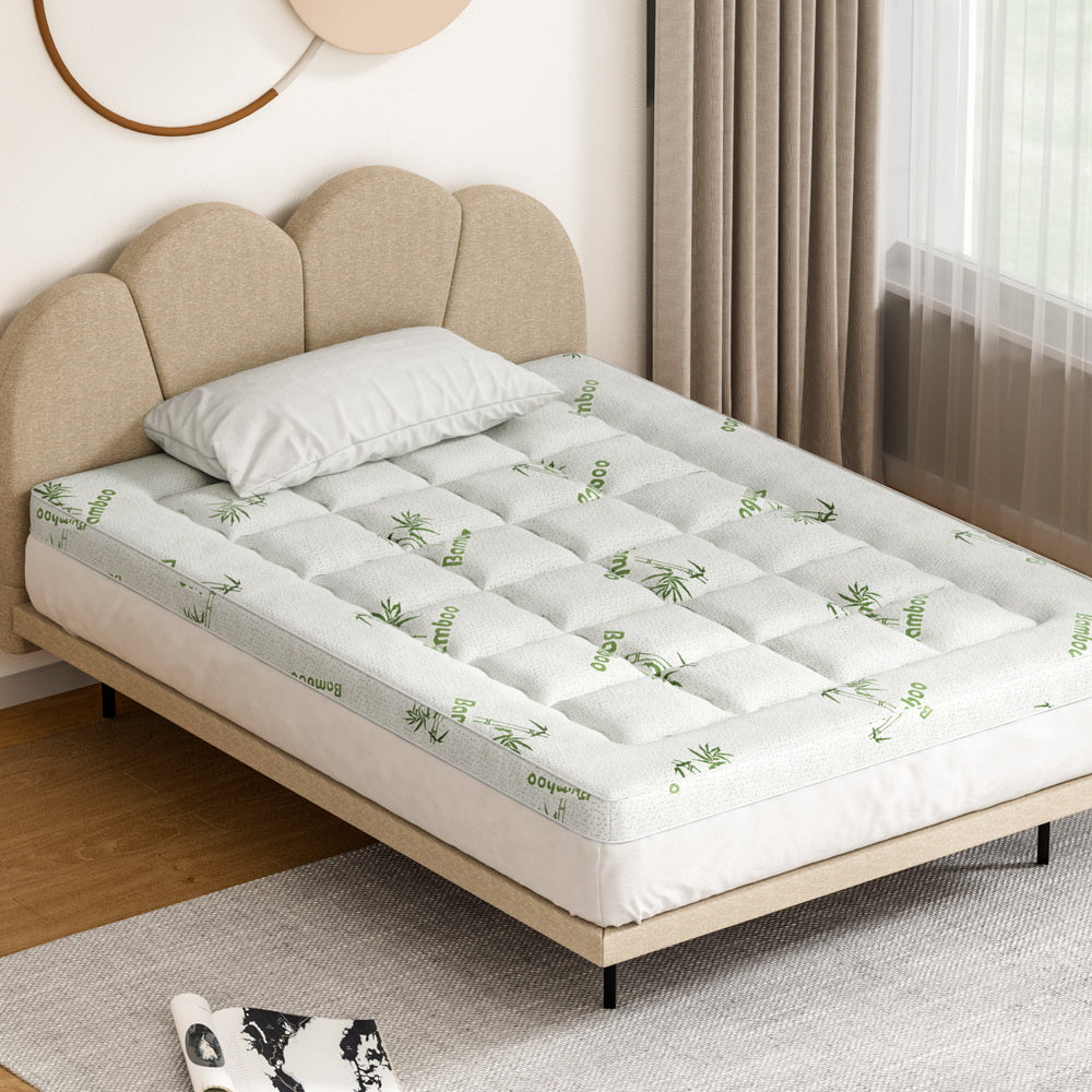 Giselle Bedding Luxury Bamboo Mattress Topper