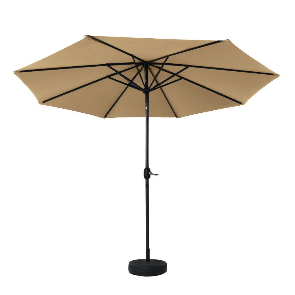Instahut Outdoor Umbrella Base Beach Pole Garden Tilt Sun Patio UV Canopy
