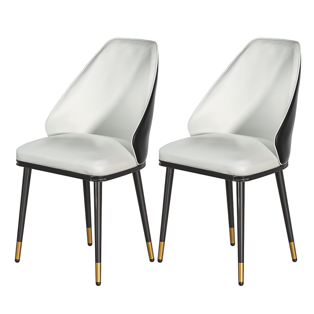 Artiss Beige and Black Dining Chairs Set