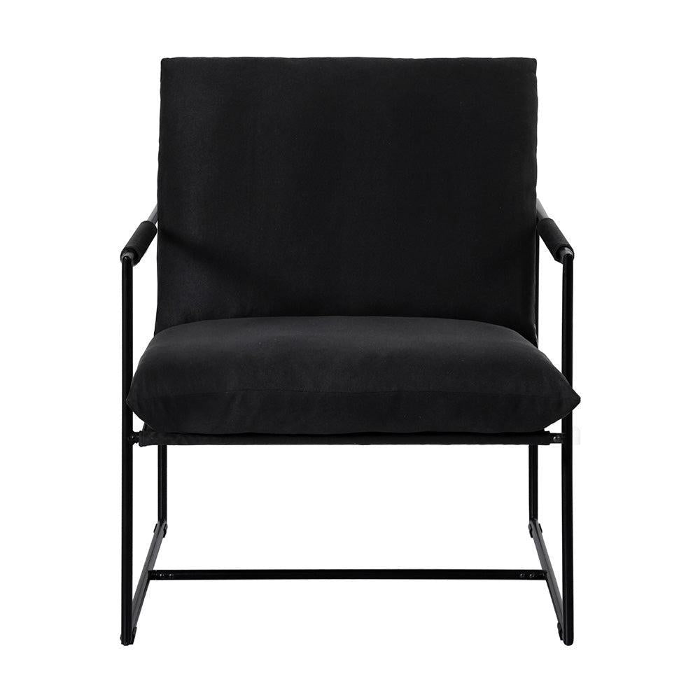 Artiss Accent Sling Armchair – Modern Comfort in Black