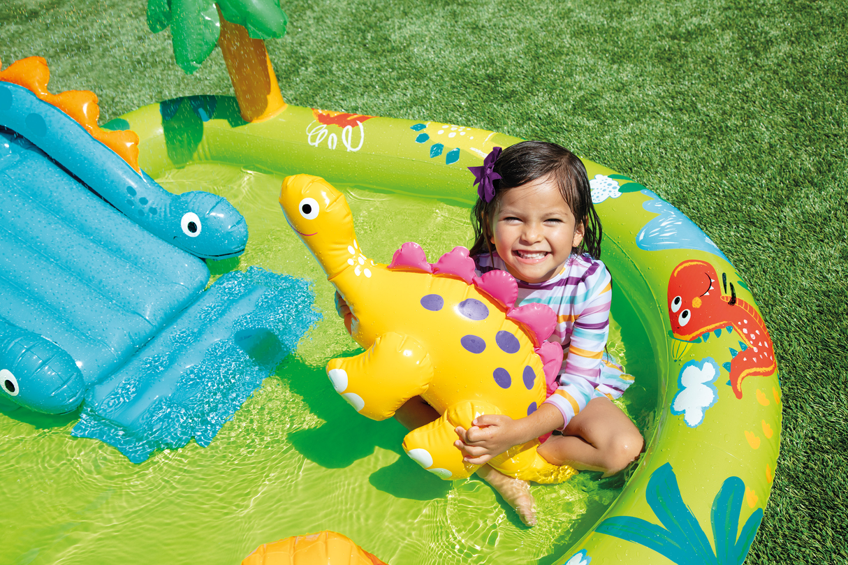 Intex Little Dino Inflatable Play Centre