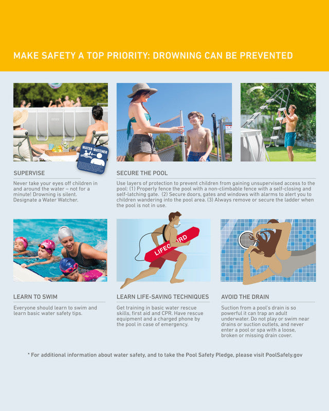 Intex Prism Frame 16' Above Ground Pool