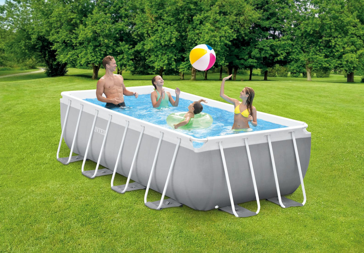 Intex Prism Premium Rectangle Metal Frame Pool