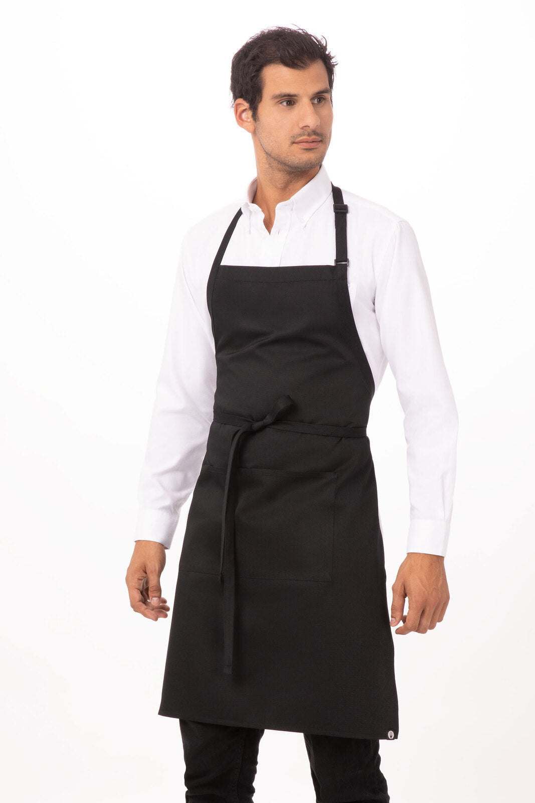 Butcher Black Bib Apron by Chef Works
