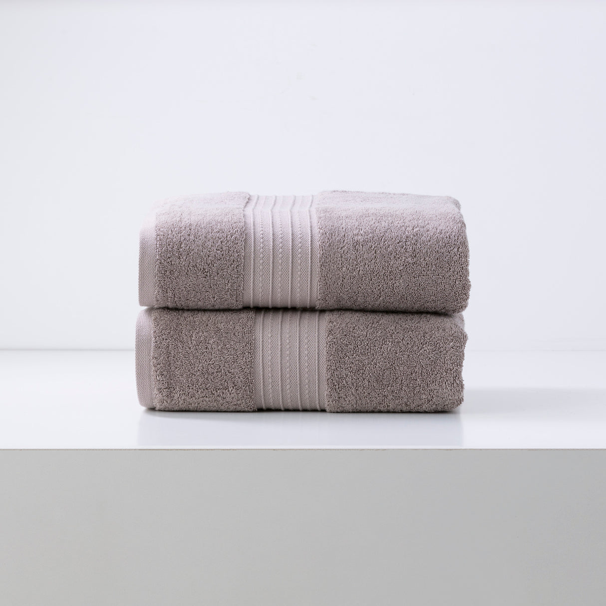 Brentwood 650 GSM Low Twist Premium Bath Sheet Collection by Renee Taylor