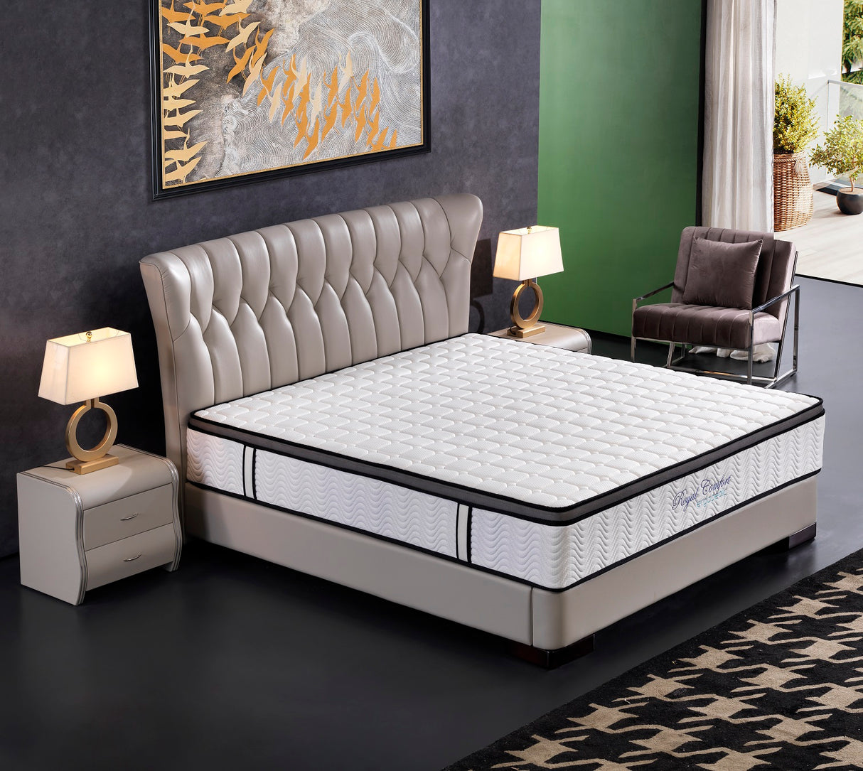 Ergopedic 5-Zone Latex Pocket Spring Mattress