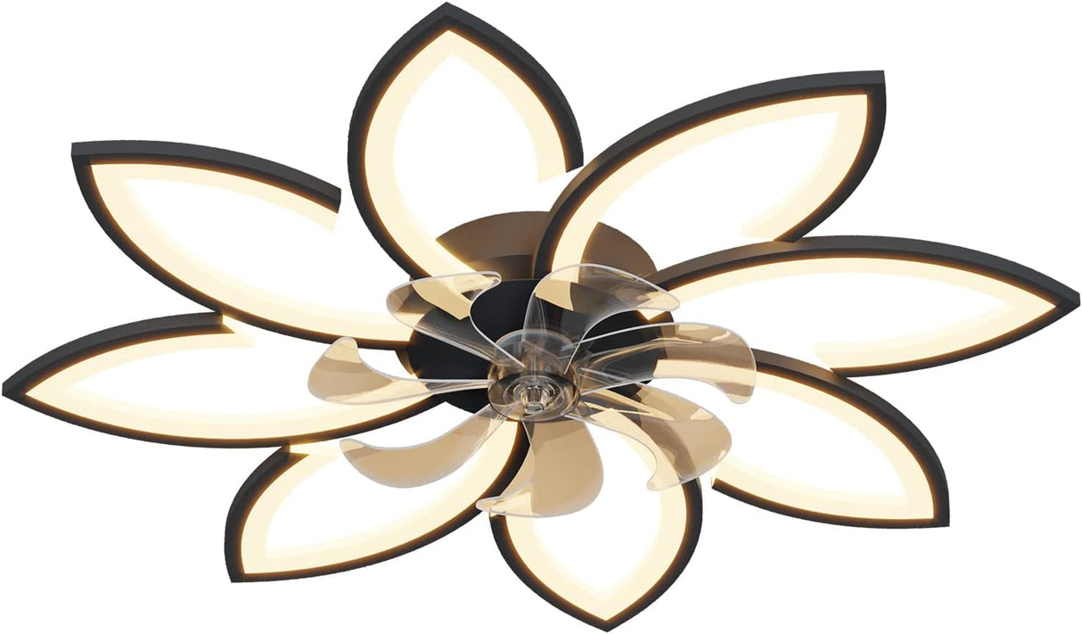 Modern Stylish Ceiling Light Fan with Remote