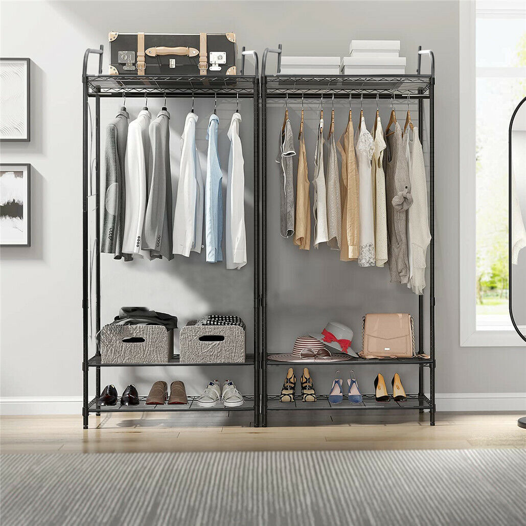 Extra Large Iron Garment Hanging Rack