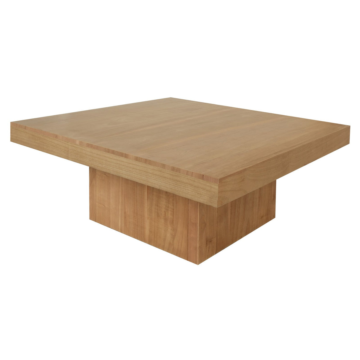 Hudson Solid Wood Modern Coffee Table