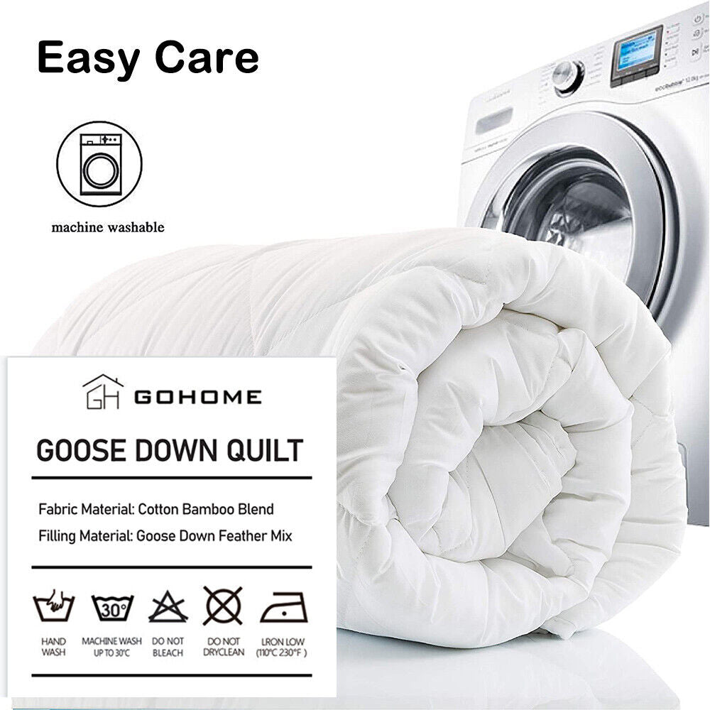 Premium Goose Down 500 GSM Queen Quilt