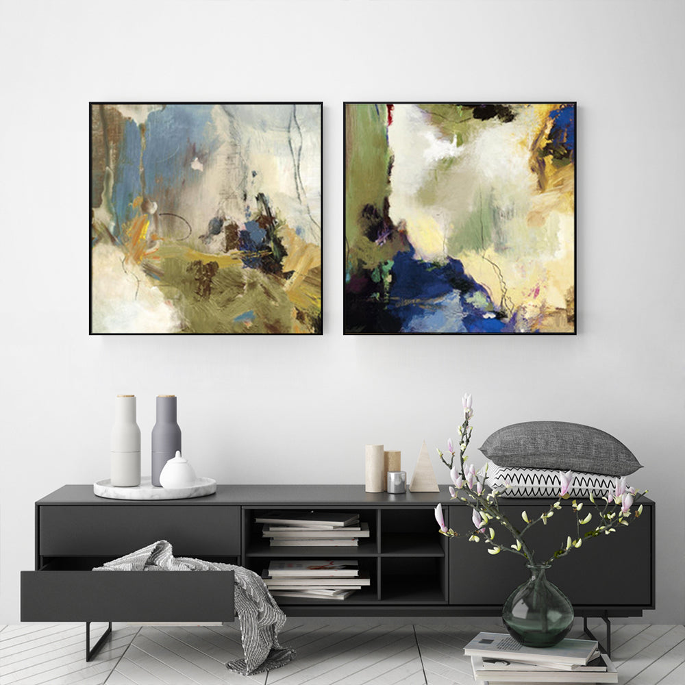 Wall Art Abstract Canvas Contemporary Multi-Panel Modern Home Decoration