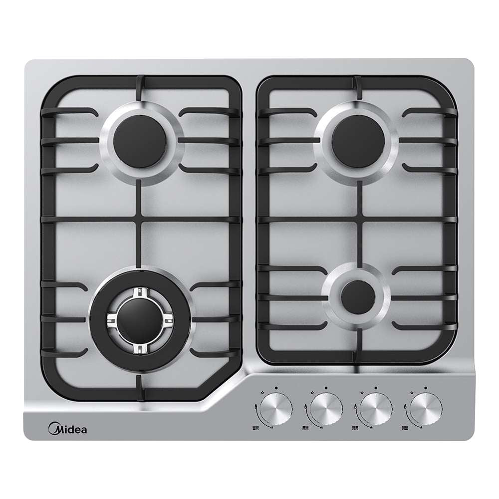 60cm Stainless Steel Gas Cooktop with 4 Burners