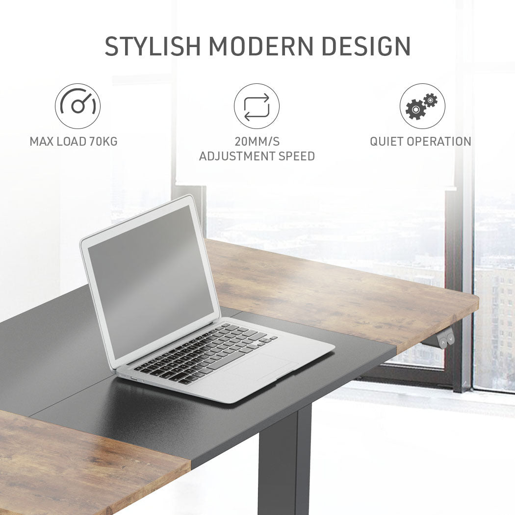 Fortia Motorized Height Adjustable Sit Stand Desk