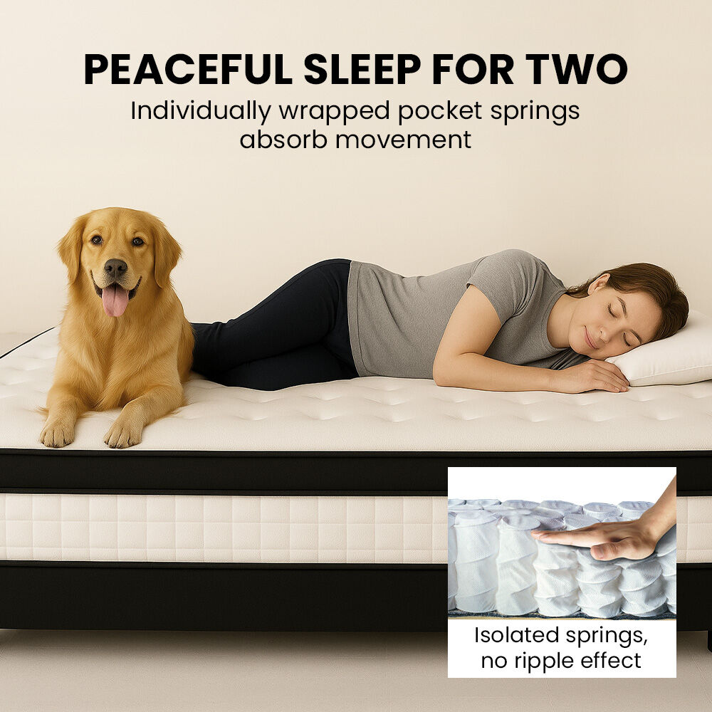 Kingston Slumber RelaxMax 31cm Medium Pocket Spring Mattress