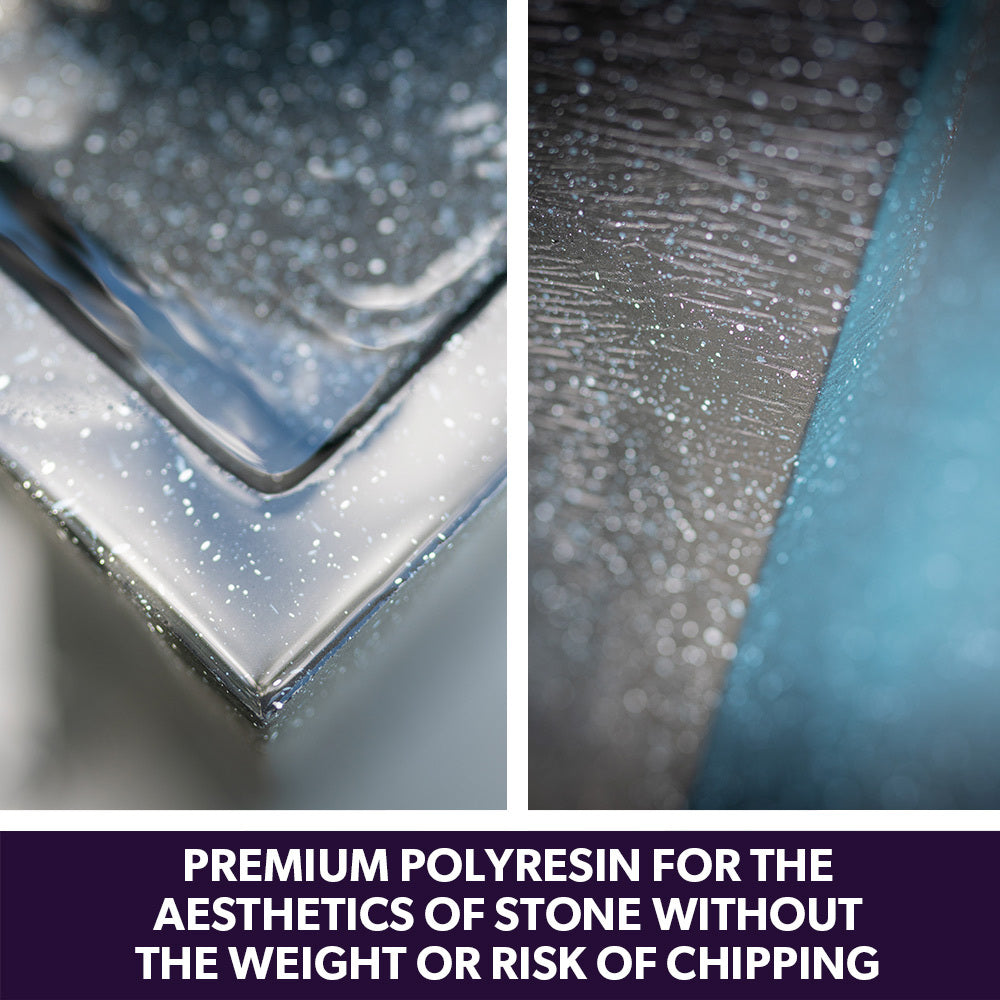 Twisted Design Solar Water Fountain with LED Lights